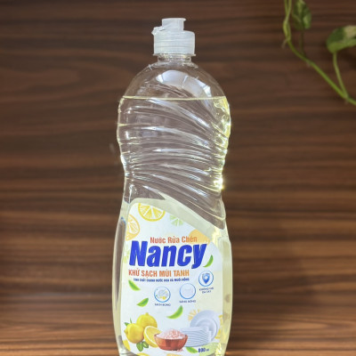 Nước rửa chén hương chanh nước hoa và muối hồng 800ml