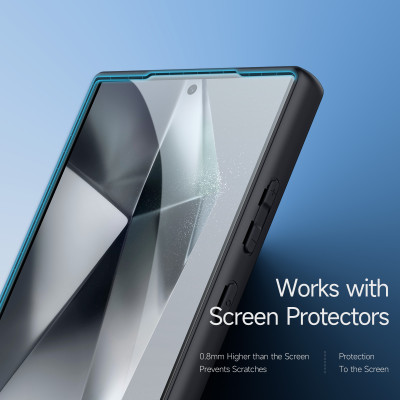 Ốp lưng Case chống sốc dành cho Samsung Galaxy S24 Ultra, Dux Ducis Aimo_ Hàng chính hãng