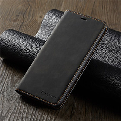 Bao da bò non dạng ví hãng Greencase dành cho iPhone X/Xs - Hàng nhập khẩu