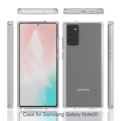 Ốp lưng chống sốc trong suốt siêu mỏng cho Samsung Galaxy Note 20 hiệu Likgus Crashproof giúp chống chịu mọi va đập - hàng nhập khẩu