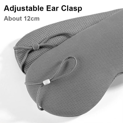 Bịt Che Mắt Ngủ Văn Phòng, Trên Xe Ô tô, Máy Bay, Thoáng Khí, Mềm Mại Cho Giấc Ngủ Ngon, Mặt Nạ Ngủ. Du Lịch Dã Ngoại Phượt Thiền - Giao Màu Ngẫu Nhiên