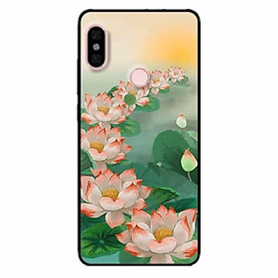 Ốp lưng in cho Xiaomi Redmi Note 5 Pro Mẫu Bảy Đóa Sen