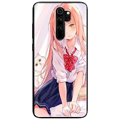 Ốp lưng in cho Xiaomi Redmi Note 8 Pro Mẫu Cô Gái Đội Nón