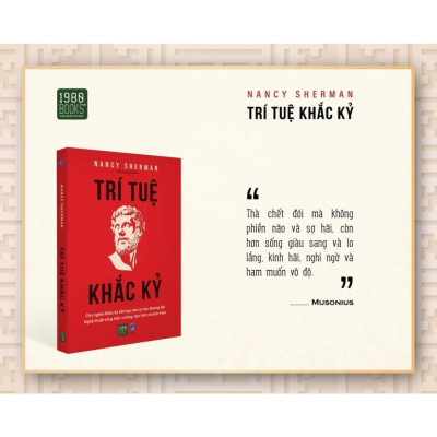 Sách - Trí Tuệ Khắc Kỷ - Nancy Sherman - 1980 Books