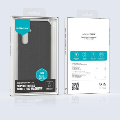 Ốp lưng sần chống sốc cho Samsung Galaxy A56 , A36 , A55 5G mặt lưng nhám hiệu Nillkin Super Frosted Shield Pro cho mặt lưng nhám chống trơn trượt tay, khả năng chống sốc cực tốt, chất liệu cao cấp - Hàng chính hãng