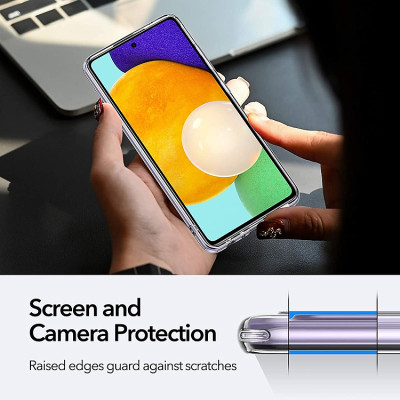 Ốp lưng silicon dẻo cho Samsung Galaxy A33 , A73 , A13 , A53 5G trong suốt mỏng 0.6mm hiệu Ultra Thin độ trong tuyệt đối chống trầy xước - Hàng nhập khẩu 