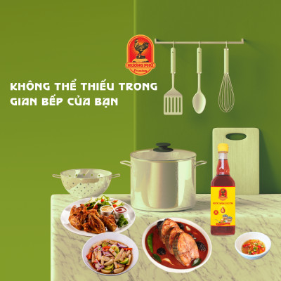 Nước mắm cá cơm Hương Phú 20 độ đạm 510ML - Hàng Chính Hãng