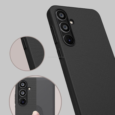 Ốp Lưng Sần chống sốc cho Samsung Galaxy A35 hiệu Nillkin Super Frosted Shield - Hàng Chính Hãng