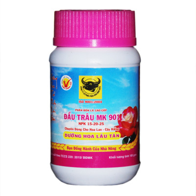 Bộ phân bón  Bình Điền Mekong chăm sóc cây trồng từ nhỏ đến ra hoa (MK 501- MK 701- MK 901 3 hũ x 100g)