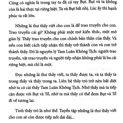 Tủ sách Thiền sư Thích Nhất Hạnh - Tay Thầy trong tay con (Tái bản mới nhất)