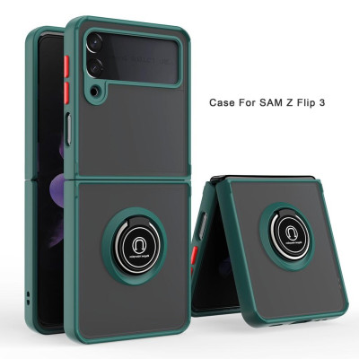 Ốp Lưng Chống Sốc Iring Cho Samsung Galaxy Z FLIP 6 / Z FLIP 5 / Z FLIP 4 / Z FLIP 3 - Bum Store Galaxy Case