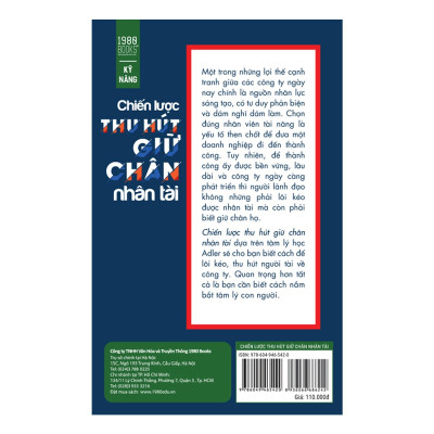 Chiến Lược Thu Hút Giữ Chân Nhân Tài (Tặng Sổ Tay A6 Dày 200 Trang)