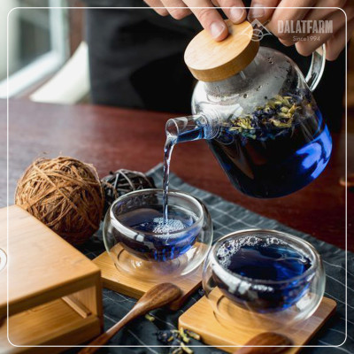Trà Hoa Đậu Biếc DalatFarm - Hộp 70g