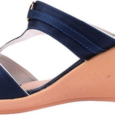 Dép Nữ Cao Gót Huy Hoàng HT7068 - Xanh