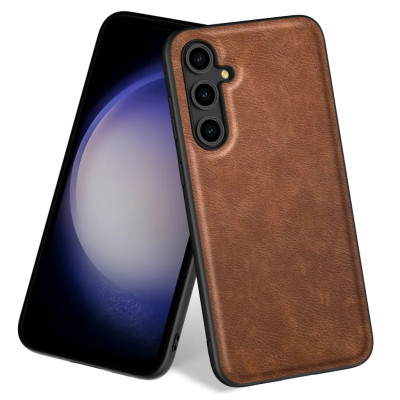 Ốp lưng da cho Samsung Galaxy A55 5G, A35 5G, A25 5G, A15, A05s hãng X-level cao cấp viền mềm chống sốc - Hàng chính hãng