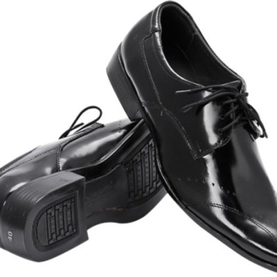 Giày Tây Nam Huy Hoàng HT7102 - Đen