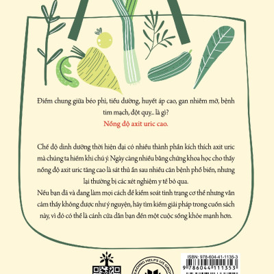 Sách- Chỉ Tại Axit Uric (Xuất Bản 2024)- 2HBooks
