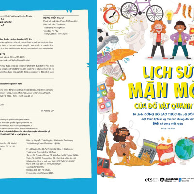 Sách - Lịch Sử Mặn Mòi Của Đồ Vật Quanh Ta - Bìa Cứng