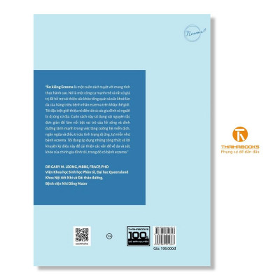 Sách - Ăn Kiêng Eczema - Bệnh Chàm, Viêm Da Cơ Địa - Thái Hà Books