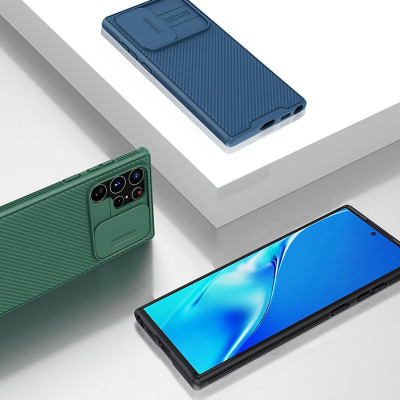 Ốp lưng chống sốc cho Samsung Galaxy S24 Ultra Camshield Pro nắp đậy bảo vệ Camera - Hàng nhập khẩu