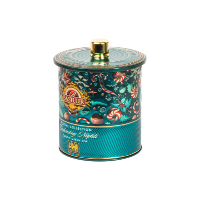 Trà Basilur Lễ Hội - Đêm Quyến Rũ 75g (Hộp Thiếc)