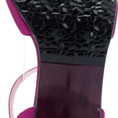 Giày Sandal Nữ Cao Gót Huy Hoàng HT7055 - Hồng Tím