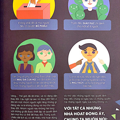 Tớ, Nhà Hoạt Động - Sổ Tay Hướng Dẫn Thay Đổi Xã Hội, Từ Nhỏ Tới Lớn