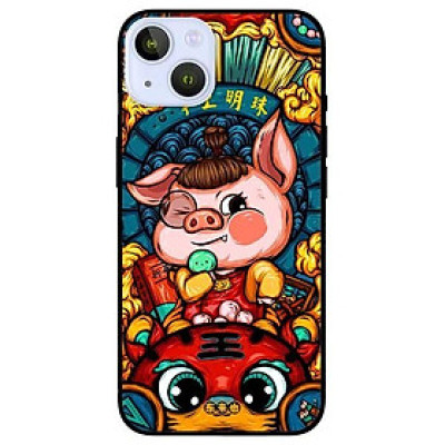 Ốp lưng dành cho Iphone 13 Mini - Iphone 13 - Iphone 13 Pro -  Iphone 13 Pro Max - Chú Heo Con