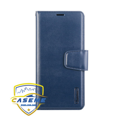 Bao da dạng ví dành cho Samsung Galaxy A55 5G, A35 5G, A25 5G, A15, A05s hàng chính hãng Hanman có quai cài (Tặng 2 túi PVC đựng thẻ ATM) 