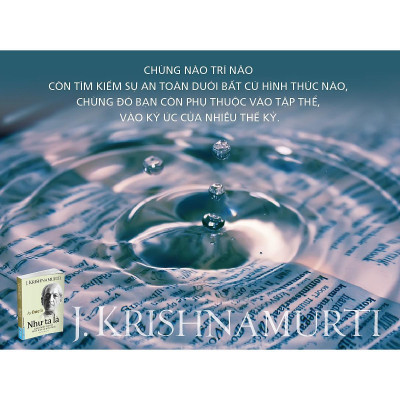 Sách - Như Ta Là - J.Krishnamurti
