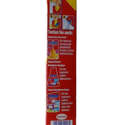 Combo 4 hộp muối rửa Bát - Ly Somat 1.2kg - Đức