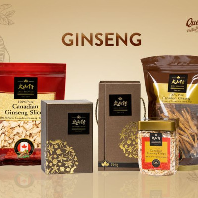 Nhân Sâm Khô Củ Ngắn 110 Canada Great Mountain 150gr