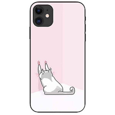 Ốp lưng in cho Iphone 11 Mẫu Mèo Cào