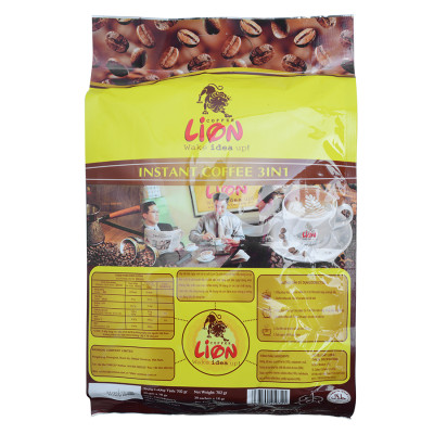 Cà Phê Hòa Tan 3 Trong 1 Lion Coffee (39 gói x 18g)