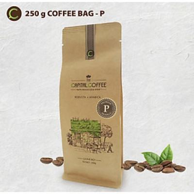 Cà Phê The Capital Coffee Hạt Pha Máy Espresso Nguyên Chất 100% Cho Hương Vị Đậm Đà,Thơm Ngon