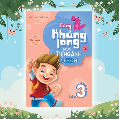 Sách - Cùng Khủng Long Học Tiếng Anh Theo Chủ Đề Lớp 3 - Megabook