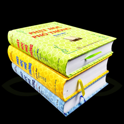 Combo Phật Học Phổ Thông Trọn Bộ 3 Tập - Bìa Cứng ( HT. Thích Thiện Hoa )