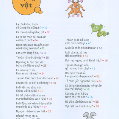 Quiz! Khoa học kì thú – Động vật