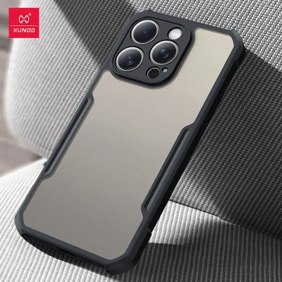Ốp lưng chống sốc cho iPhone 12 /12Pro/12 Pro Max/ 13 / 13 MIni /13 Pro Max /13 pro / 14 / 14 Plus / 14 Pro / 14 Pro Max/ 15 Pro Max / 15 Pro / 15 Plus/ 15 hiệu Xundd Fitted Armor Case trang bị túi khí bảo vệ góc, gờ bảo vệ camera - Hàng nhập khẩu 