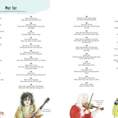 Sách - Câu Chuyện Âm Nhạc - Lịch Sử Âm Nhạc Dành Cho Trẻ Em - Bìa Cứng