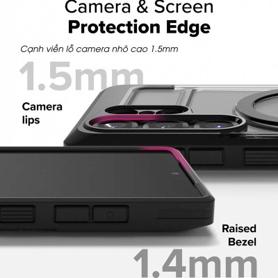 Ốp lưng cho Samsung Galaxy S25 Ultra RINGKE UX Magnetic - Hàng Chính Hãng