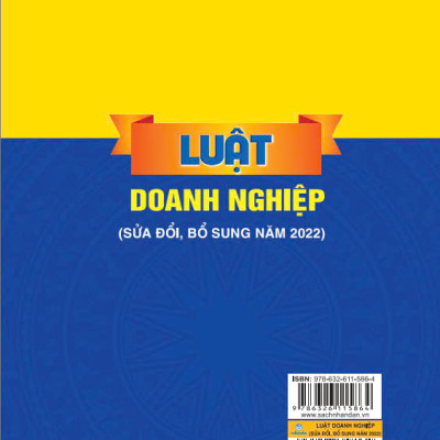 Sách - Luật doanh nghiệp ( Sửa đổi, bổ sung năm 2022)  - ndbooks