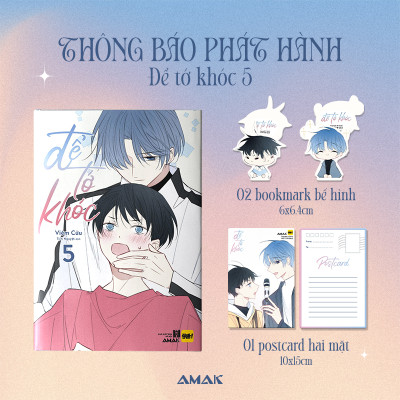 [Truyện Tranh] Để Tớ Khóc – Tập 5 - Amakbooks