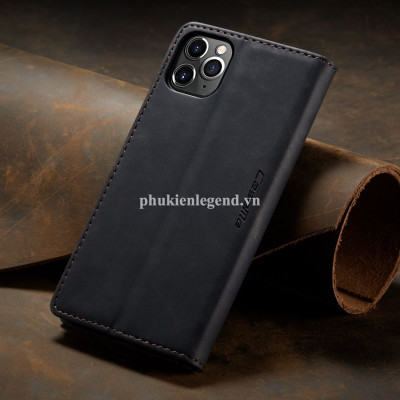Bao da dạng ví hiệu Caseme dành cho iPhone 11 Pro Max , iPhone 11 , iPhone 11 Pro  chống sốc chống va đập, kèm ngăn đựng thẻ đựng tiền tiện lợi - Hàng chính hãng