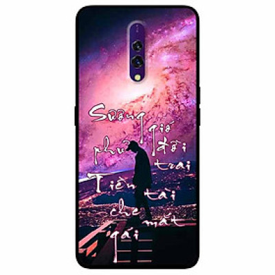 Ốp lưng dành cho Realme X mẫu Sương Gió Phủ Đời Trai