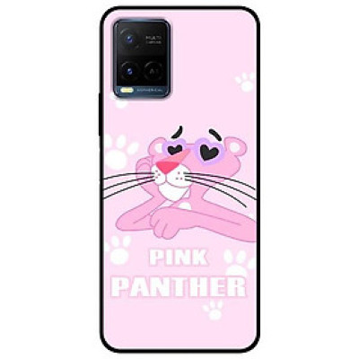 Ốp lưng dành cho Vivo Y21 - Vivo Y21s mẫu Báo Hồng Trái Tim