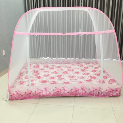 Màn Chụp , Mùng Chụp Tự Bung Đỉnh Rộng Cao Cấp Mộc Miên - Kích Thước 1,4m x 2m ( Hà Nội )