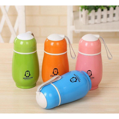 Bình Giữ Nhiệt Hình Chim Cánh Cụt Penguin Dung Tích 150Ml