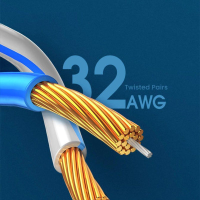 Ugreen UG80418NW149TK 3M 10Gbps màu đen cáp mạng CAT7 siêu mỏng nhỏ 0.38mm - HÀNG CHÍNH HÃNG