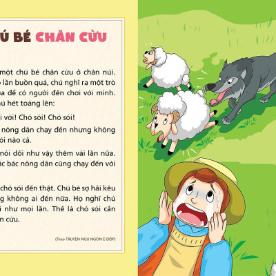 Truyện Ngụ Ngôn Cho Bé Tập Đọc (Tái Bản 2022)